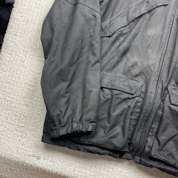 Y2K Analog AG Unlikely Futures By Burton Black Snowboarding XL* Jacket Read* - Picture 5 of 16